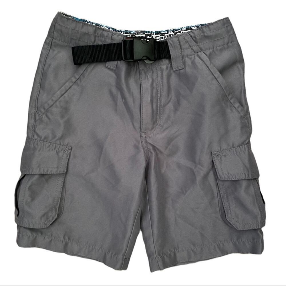 Hawke Gray Boys Shorts Adjustable Waist Size 6